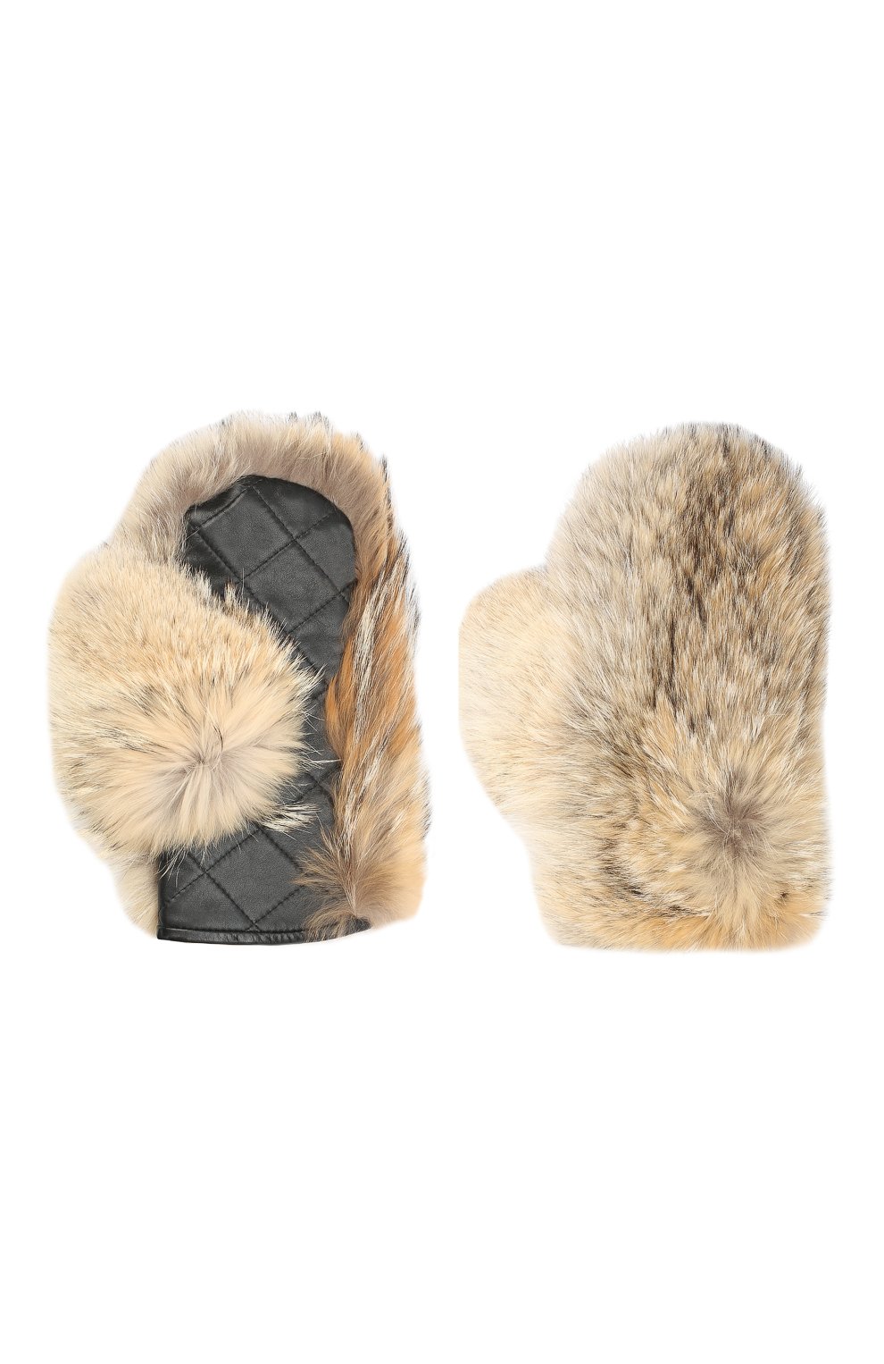 Варежки из меха койота FURLAND, арт. 0178013110001200000, фото 2