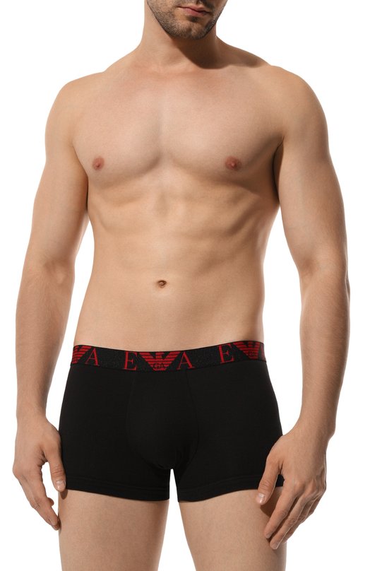 Комплект из трех боксеров Emporio Armani 111357/4F715 Чёрный  111357/4F715 Фото 2