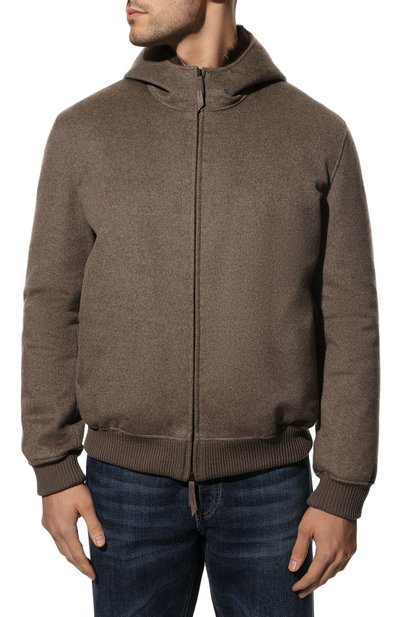 Бомбер с подкладкой из соболя и ласки ANDREA CAMPAGNA, арт. 10400H9FN6951, фото 3