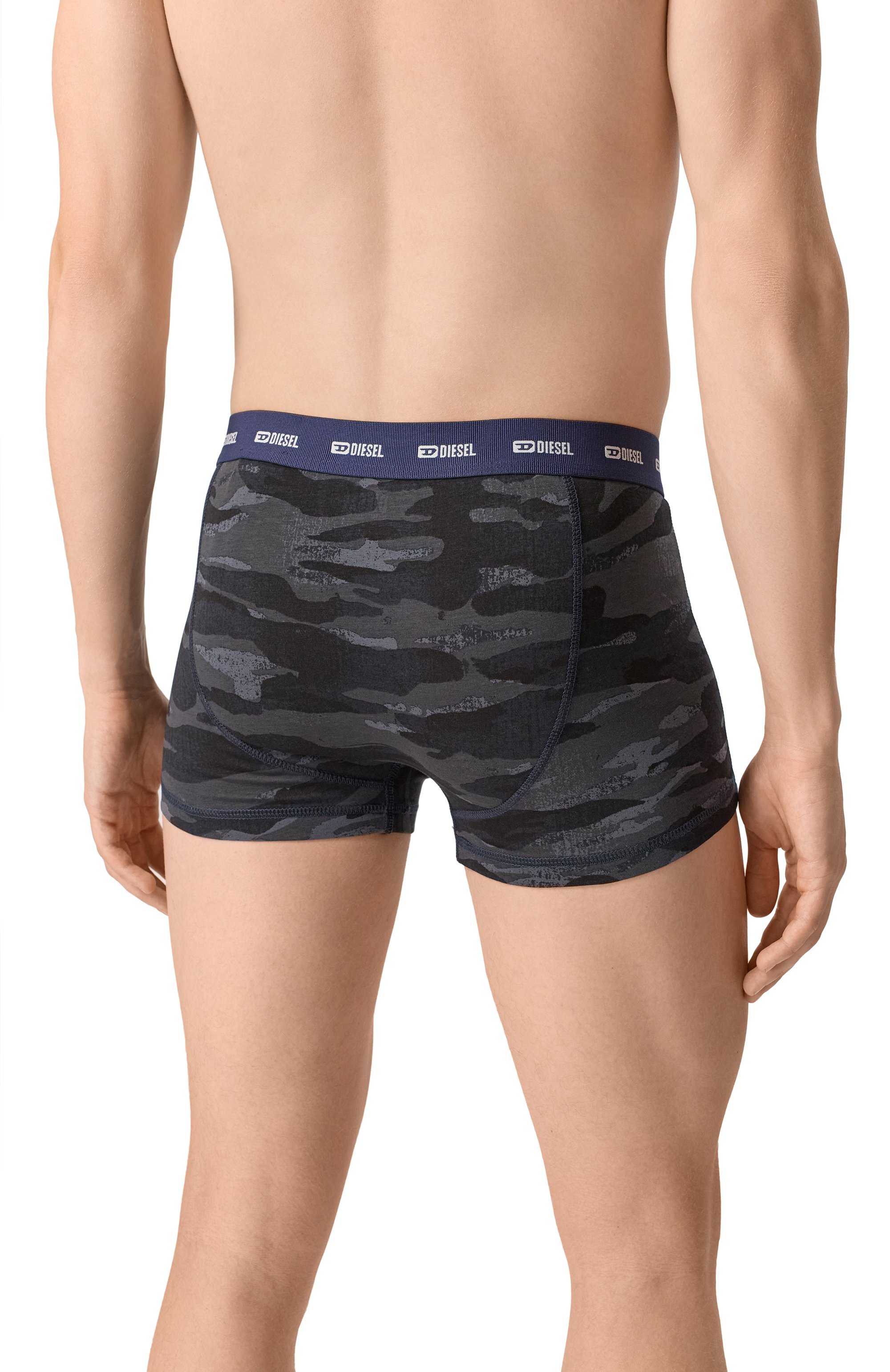 Комплект из трех боксеров DIESEL темно-синего цвета по цене 5595 руб., арт. A17832/0IKBL, фото 3 Комплект из трех боксеров DIESEL, арт. A17832/0IKBL, фото 3