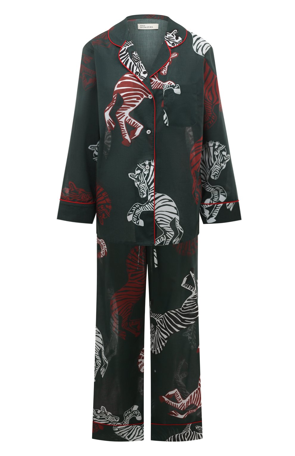 Хлопковая пижама ANY WOWZERS, арт. CLS02-BRG-B, фото 1