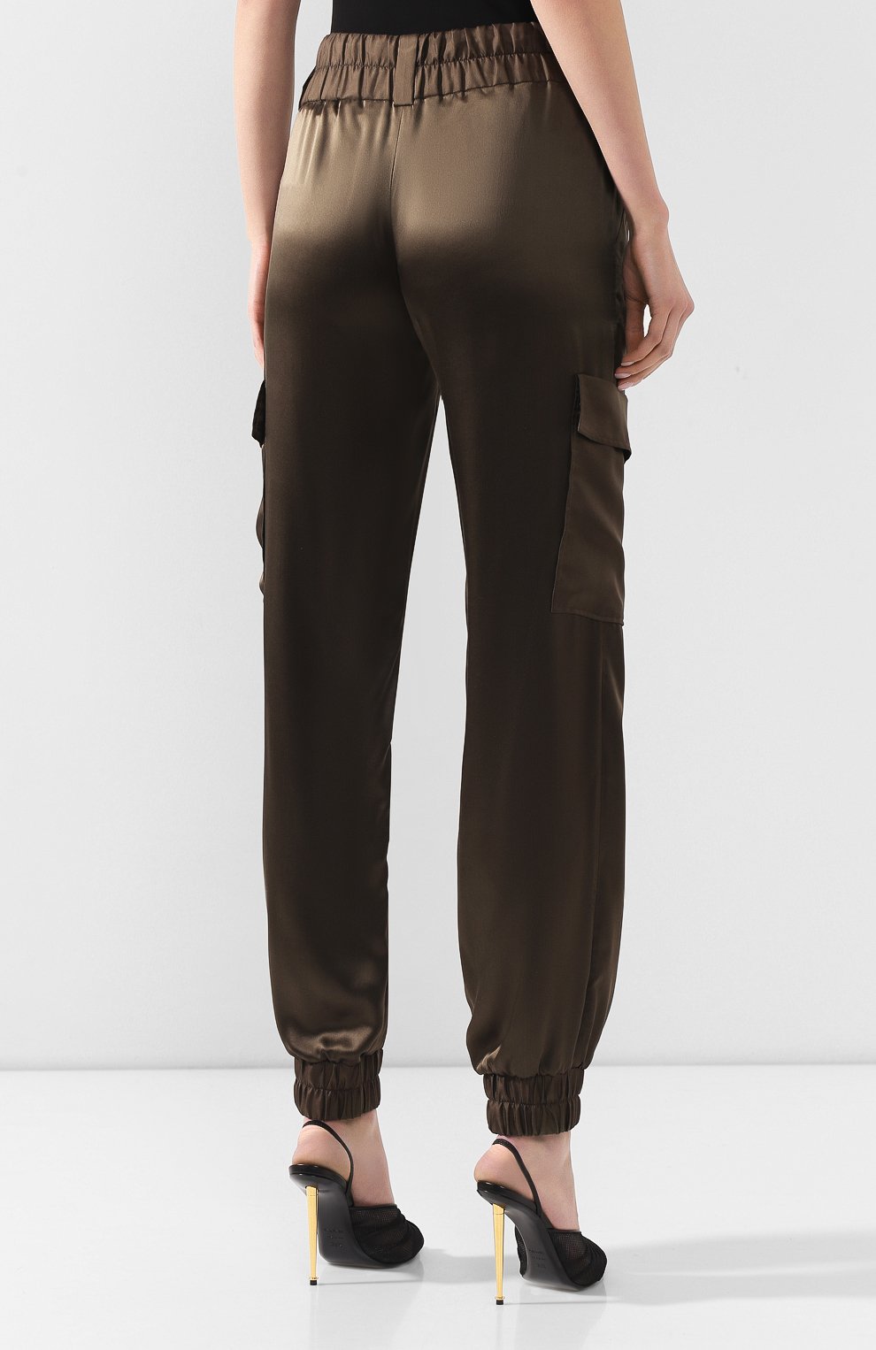 Шелковые джоггеры TOM FORD, арт. PAW299-FAX623, фото 4