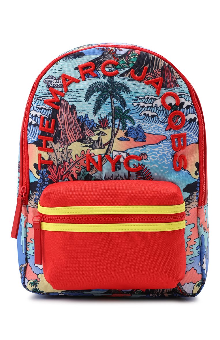 Детская рюкзак MARC JACOBS (THE) красного цвета, арт. W20073 | Фото 1 (Материал: Текстиль; Нос: Не проставлено)