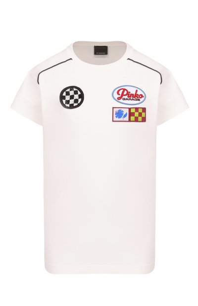 Женская хлопковая футболка PINKO, арт. 105270/A2ME