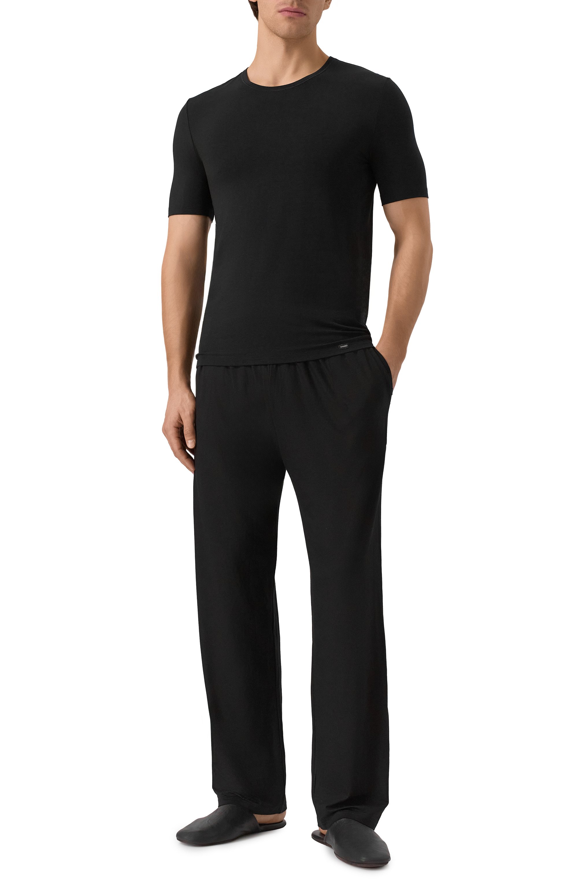 Футболка из лиоцелла и хлопка HANRO, арт. 073184, фото 2