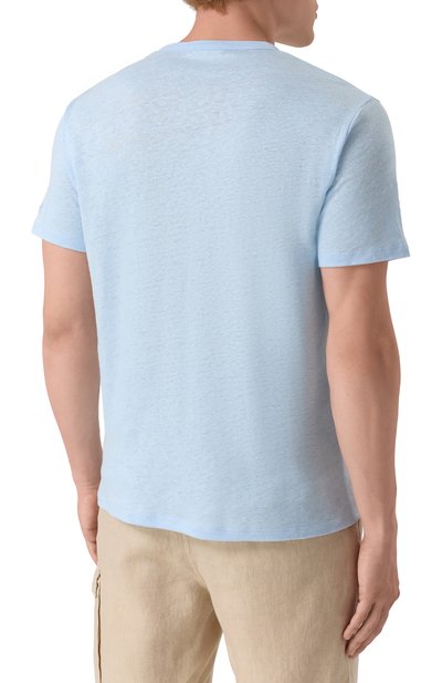 Льняная футболка MC2 SAINT BARTH, арт. STBM ECSTASEA/00099H, фото 4