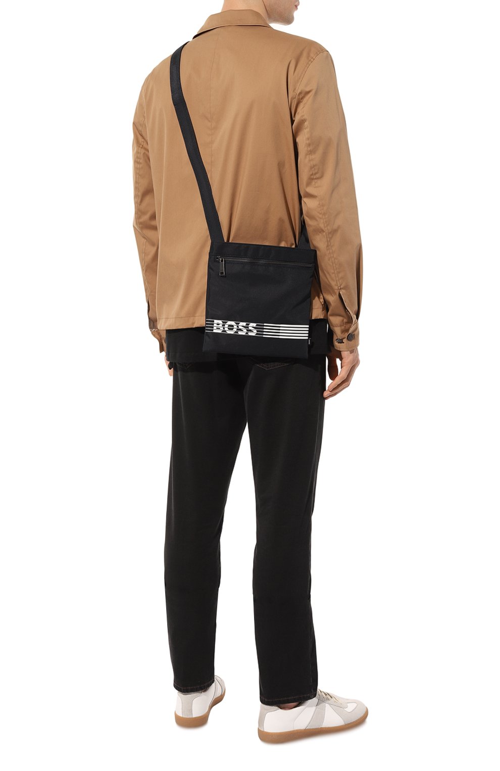 Текстильная сумка BOSS темно-синего цвета по цене 11640 руб., арт. 50498743, фото 7 Текстильная сумка BOSS, арт. 50498743, фото 7