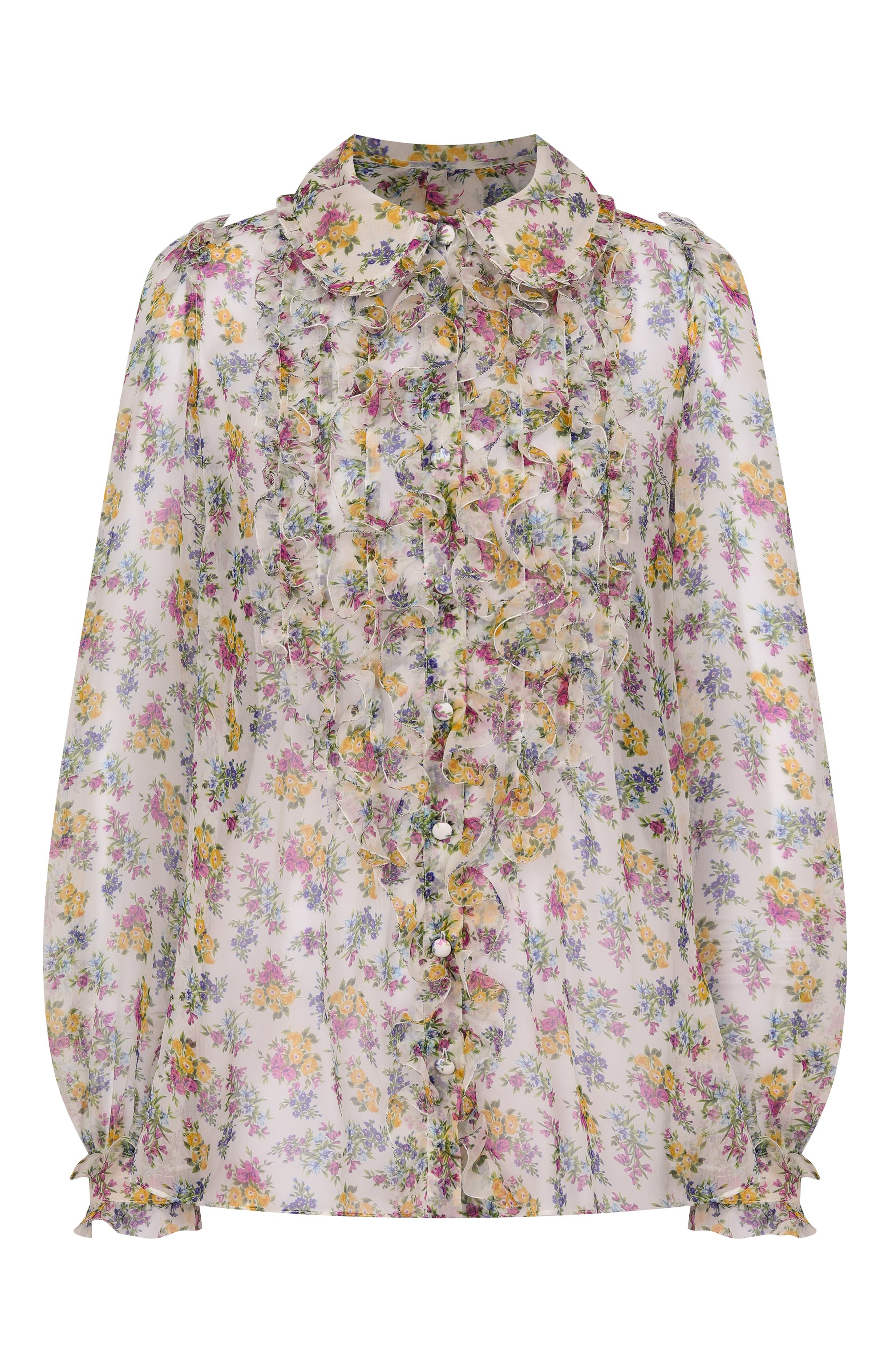 Шелковая блузка DOLCE & GABBANA, арт. F5U02T/IS10C, фото 1
