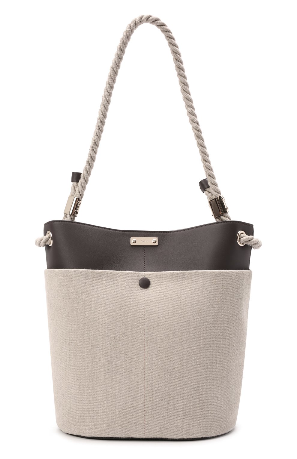 Сумка CHLOÉ кремового цвета по цене 205500 руб., арт. CHC22SS483G11, фото 1 Сумка CHLOÉ, арт. CHC22SS483G11, фото 1