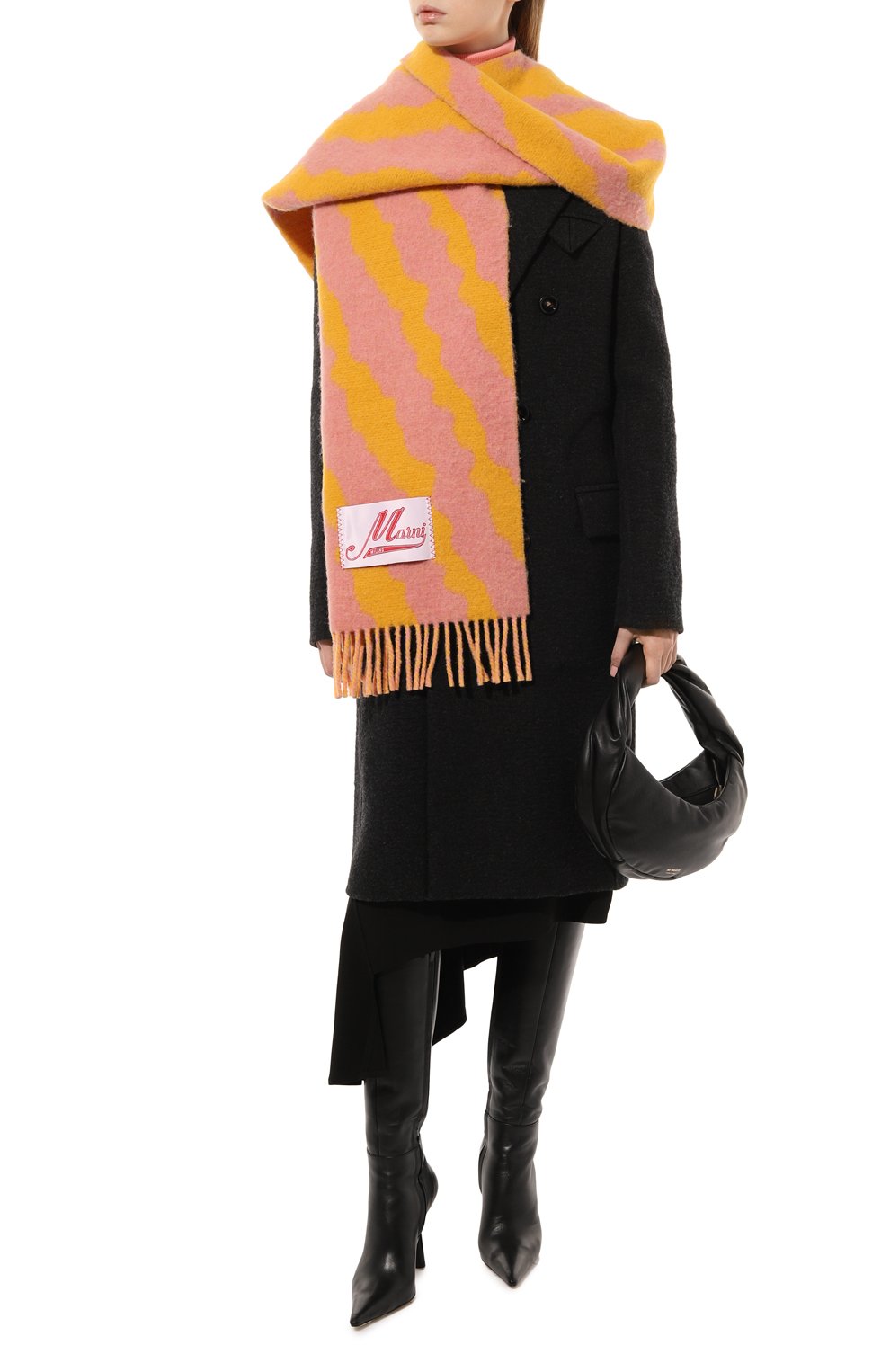 Шерстяной шарф MARNI, арт. SCMC0095Y0/UTW986, фото 2