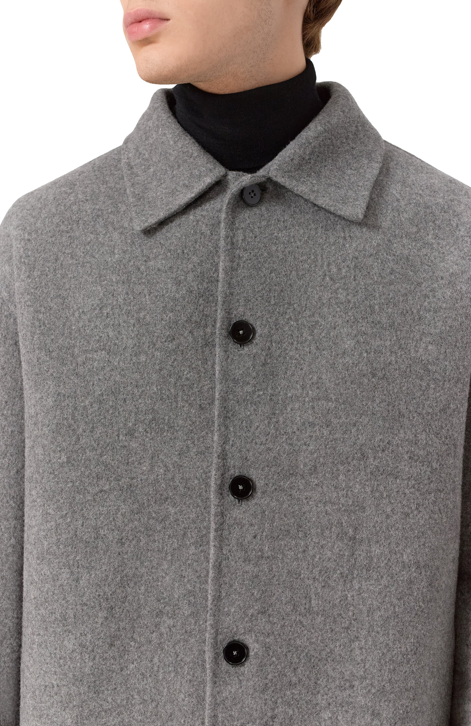 Шерстяная куртка-рубашка JIL SANDER, арт. J23BN0006-J40020, фото 5