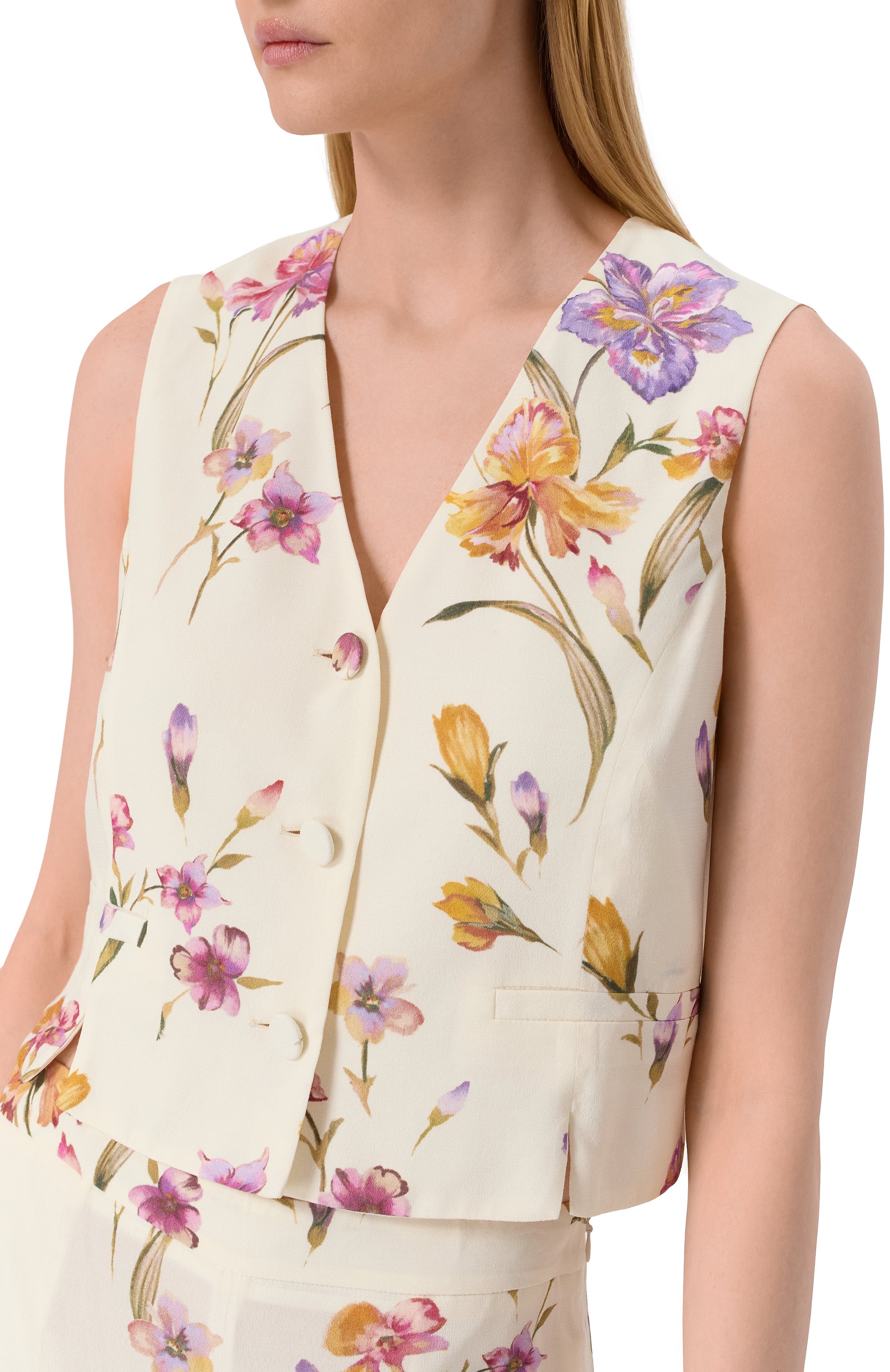 Жилет из вискозы TWINSET, арт. 251TP2777, фото 5