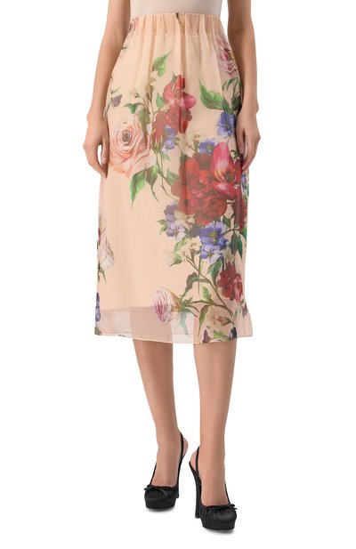 Шелковая юбка DOLCE & GABBANA, арт. F4CNIT/IS1Y7_SET, фото 3