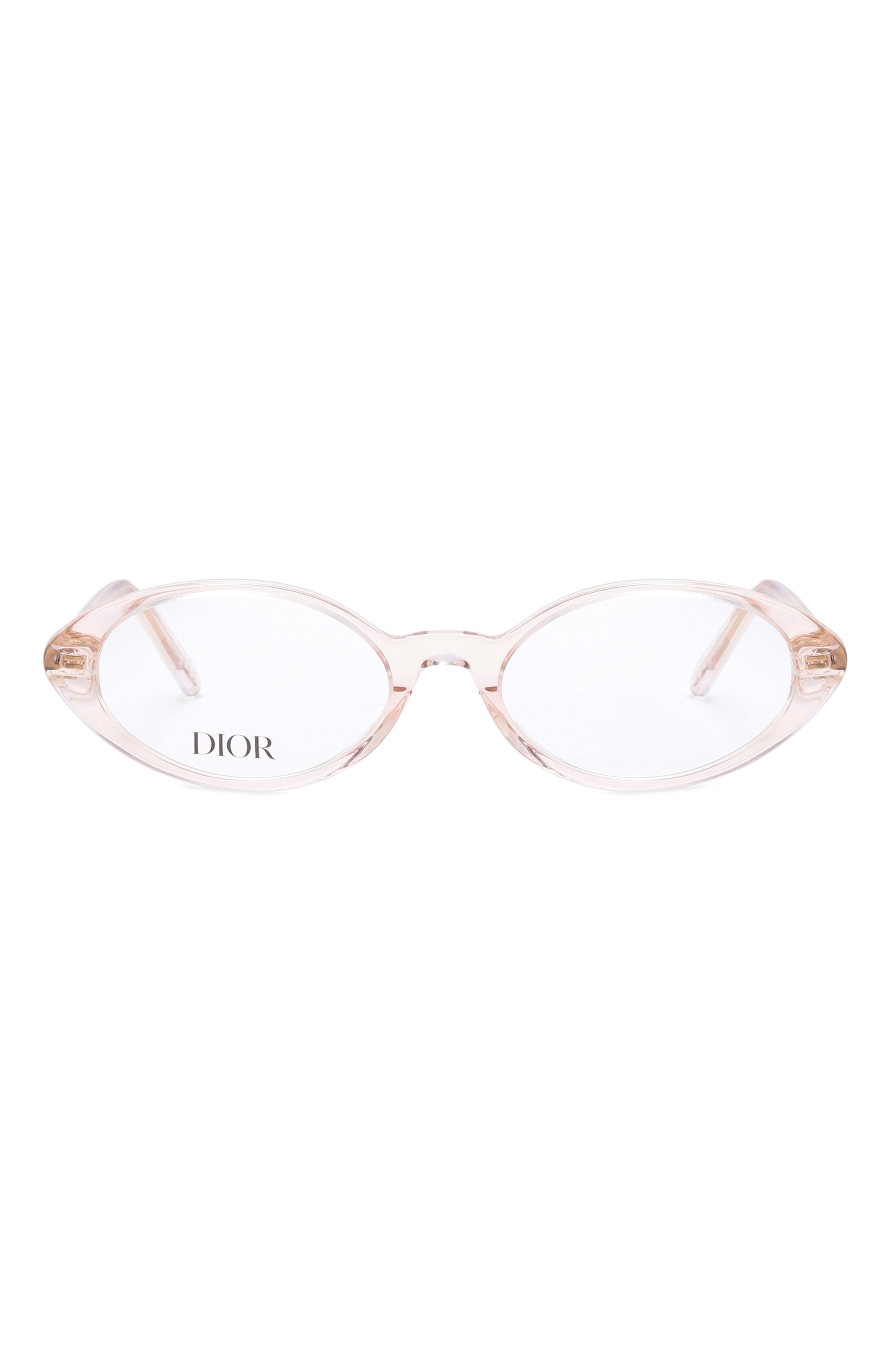 Оправа DIOR EYEWEAR светло-розового цвета по цене 51100 руб., арт. MINI CD 0 R8I 4000, фото 3 Оправа DIOR EYEWEAR, арт. MINI CD 0 R8I 4000, фото 3
