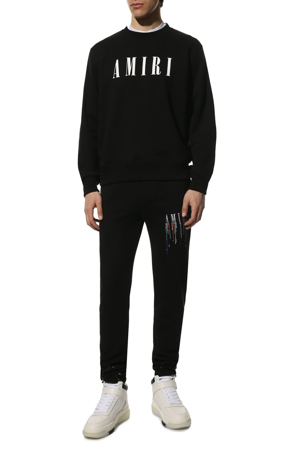 Хлопковый свитшот AMIRI, арт. PXMJL006-001, фото 2