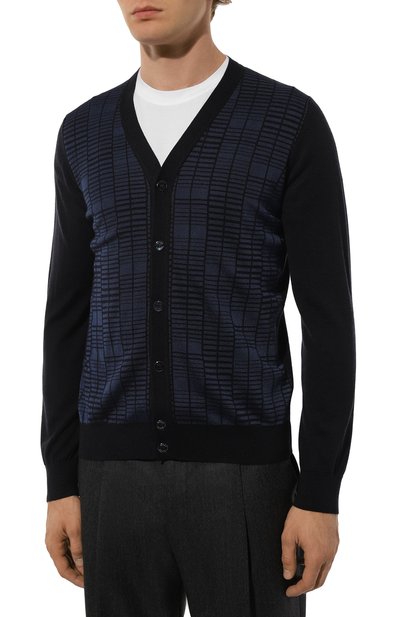 Кардиган из шерсти и шелка ZILLI, арт. KCA001M0230VSQA00, фото 3