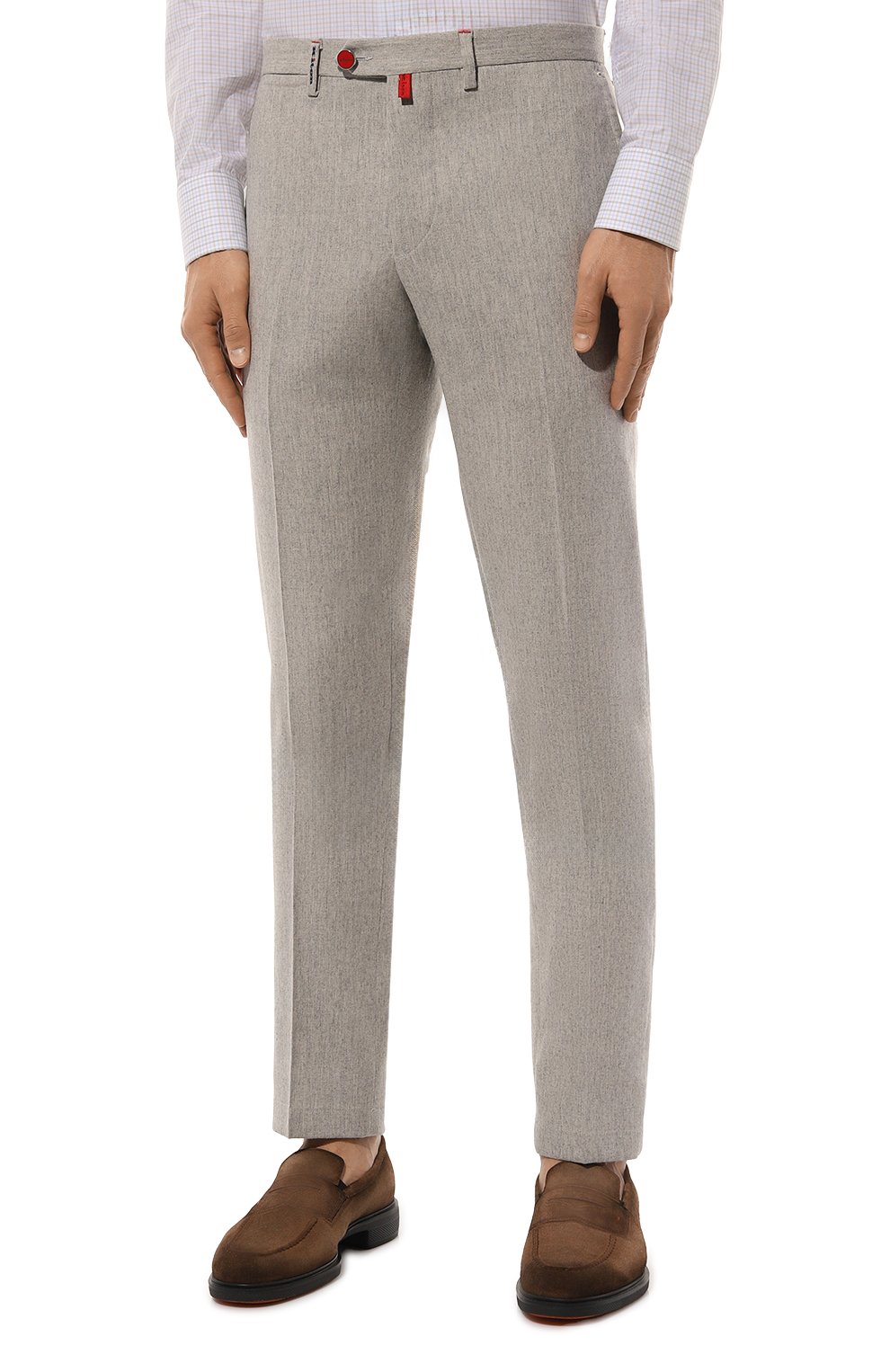Шерстяные брюки KITON, арт. UFPP79K0123E01, фото 3