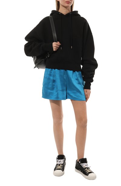 Шорты HUGO голубого цвета по цене 13100 руб., арт. 50488572, фото 2 Шорты HUGO, арт. 50488572, фото 2