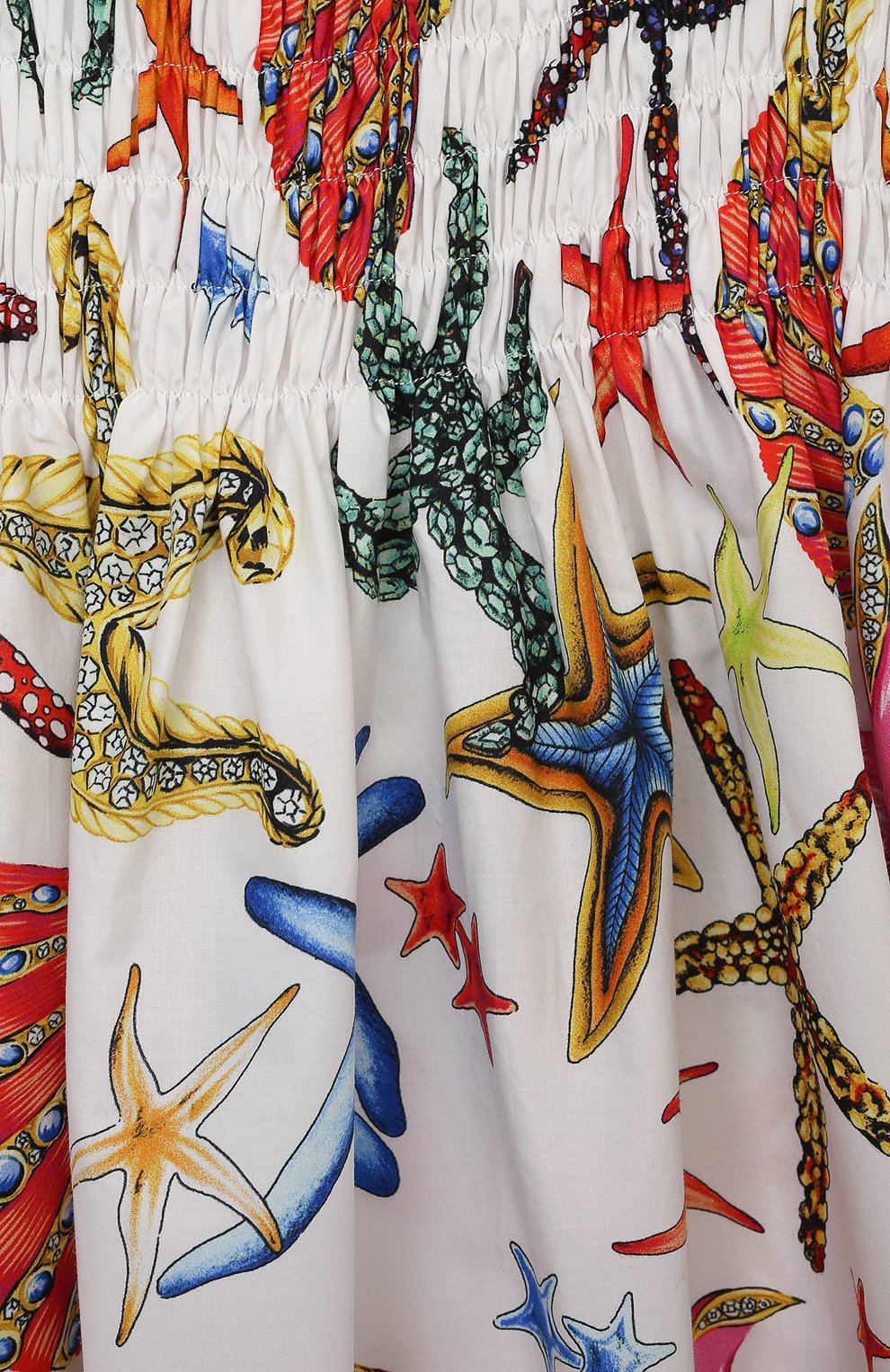 Хлопковый сарафан VERSACE, арт. 1000186/1A00410/4A-6A, фото 3