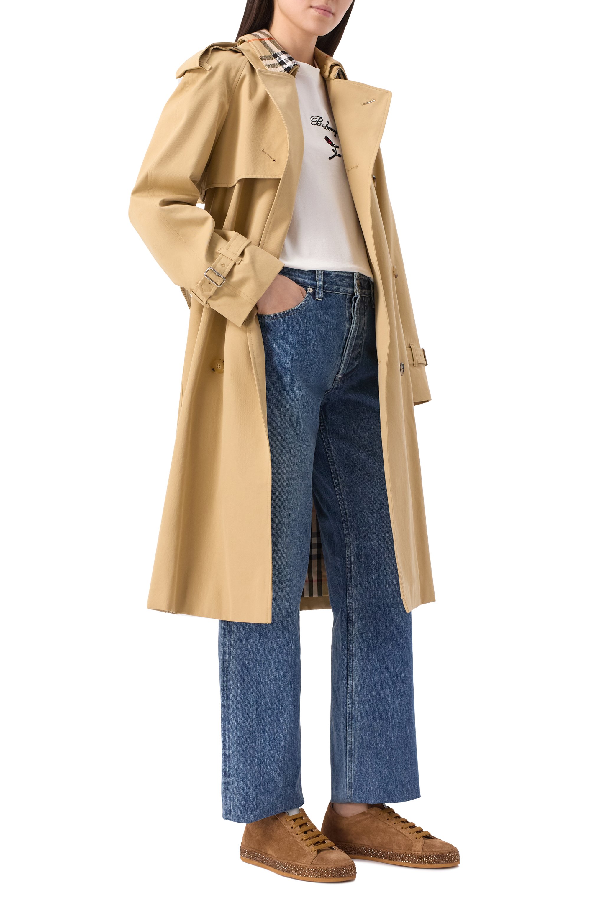 Замшевые кеды andrea LE SILLA, арт. 1616Y020M1PPARE/, фото 2