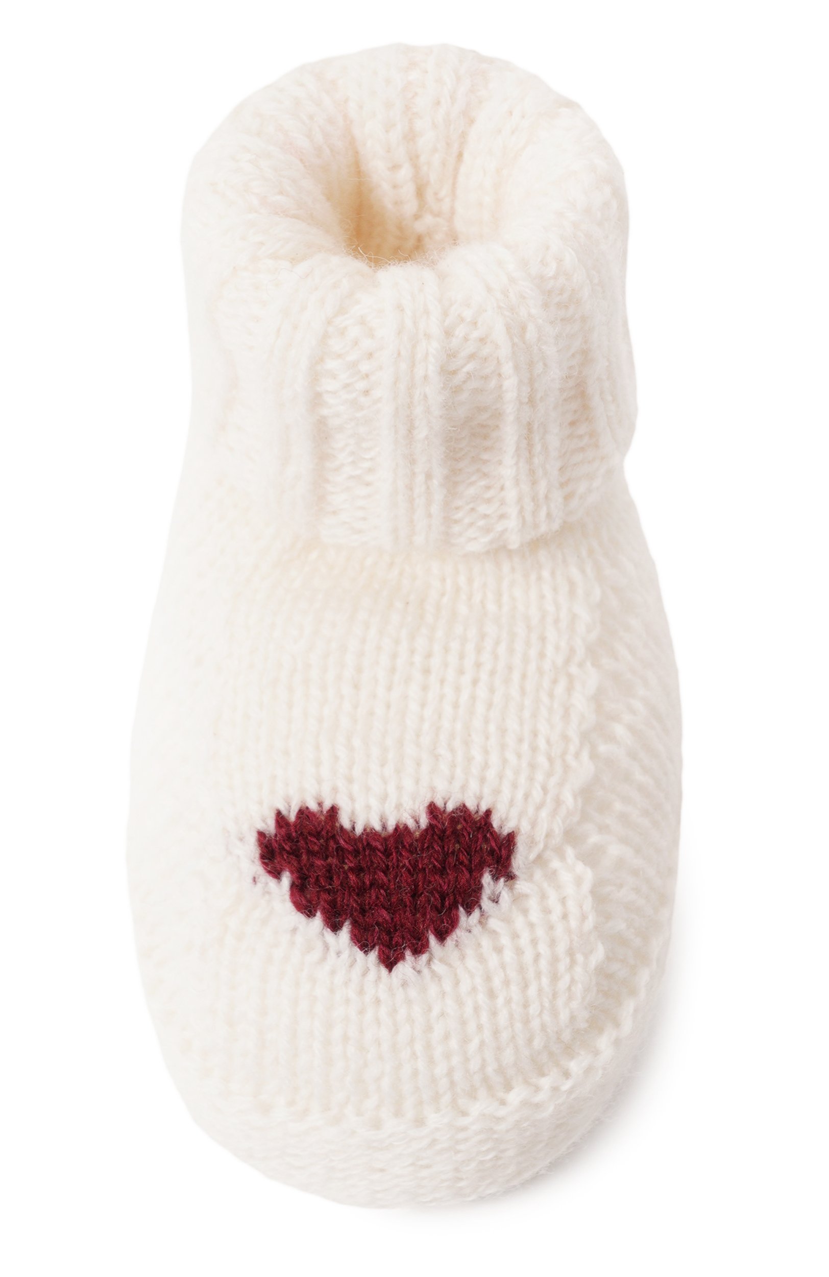 Пинетки из шерсти и кашемира BABY T, арт. 26AI143SA, фото 4