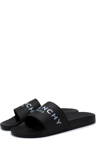 Резиновые шлепанцы с логотипом бренда GIVENCHY, арт. BM08070894, фото 1