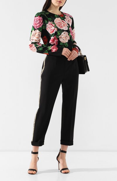 Шелковый топ DOLCE & GABBANA, арт. F7Z47T/FSAX7, фото 2