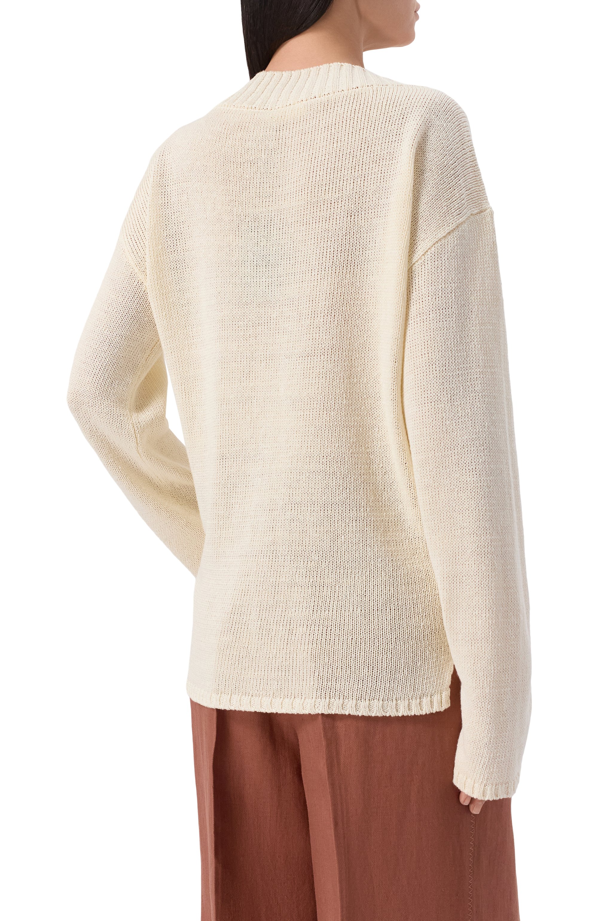 Пуловер изо льна и шелка MVST, арт. WS61-279-01MU, фото 4