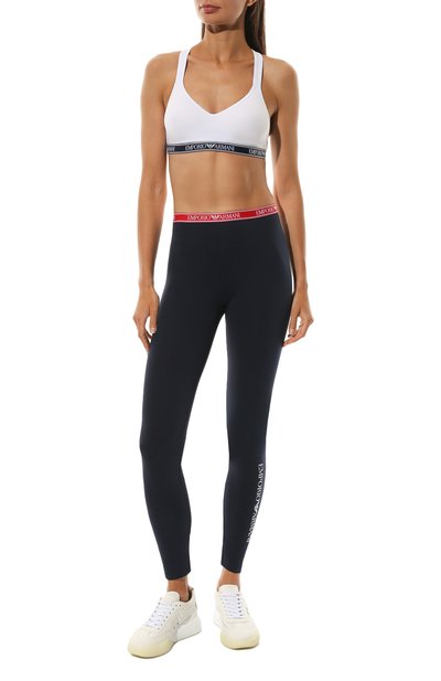 Хлопковые легинсы EMPORIO ARMANI, арт. 164568/2R227, фото 2