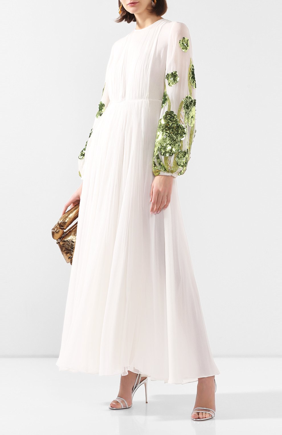 Шелковое платье VALENTINO, арт. TB0VDAG05CU, фото 2