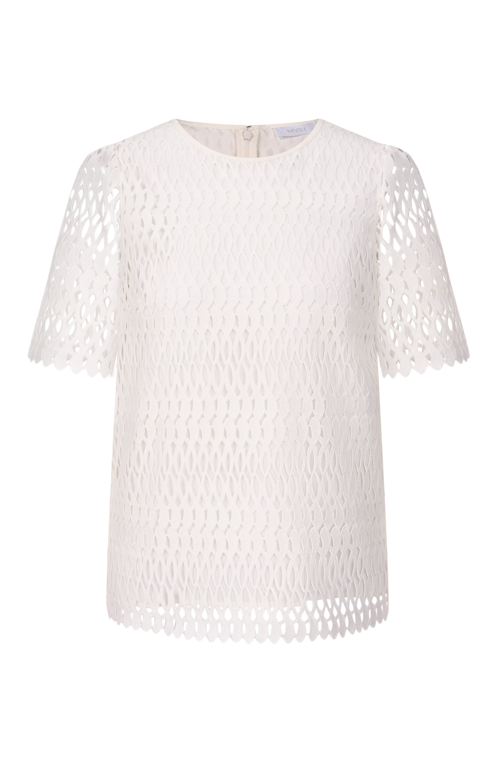 Топ MVST, арт. M26.2PW.B029/F130 JUMB0 RICAMI, фото 1