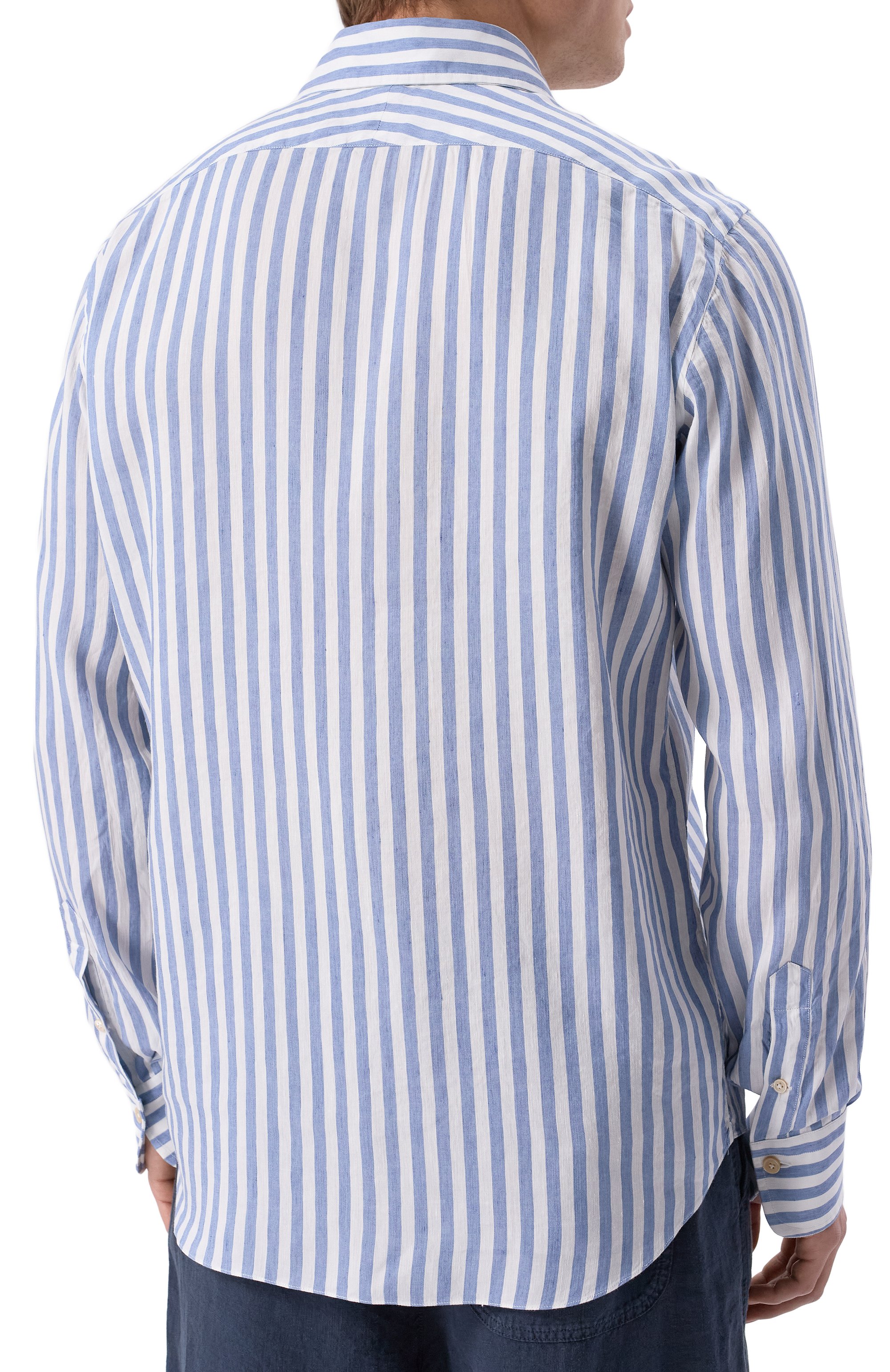 Льняная рубашка ALESSANDRO GHERARDI, арт. BR1L-3G-7T/7425, фото 4