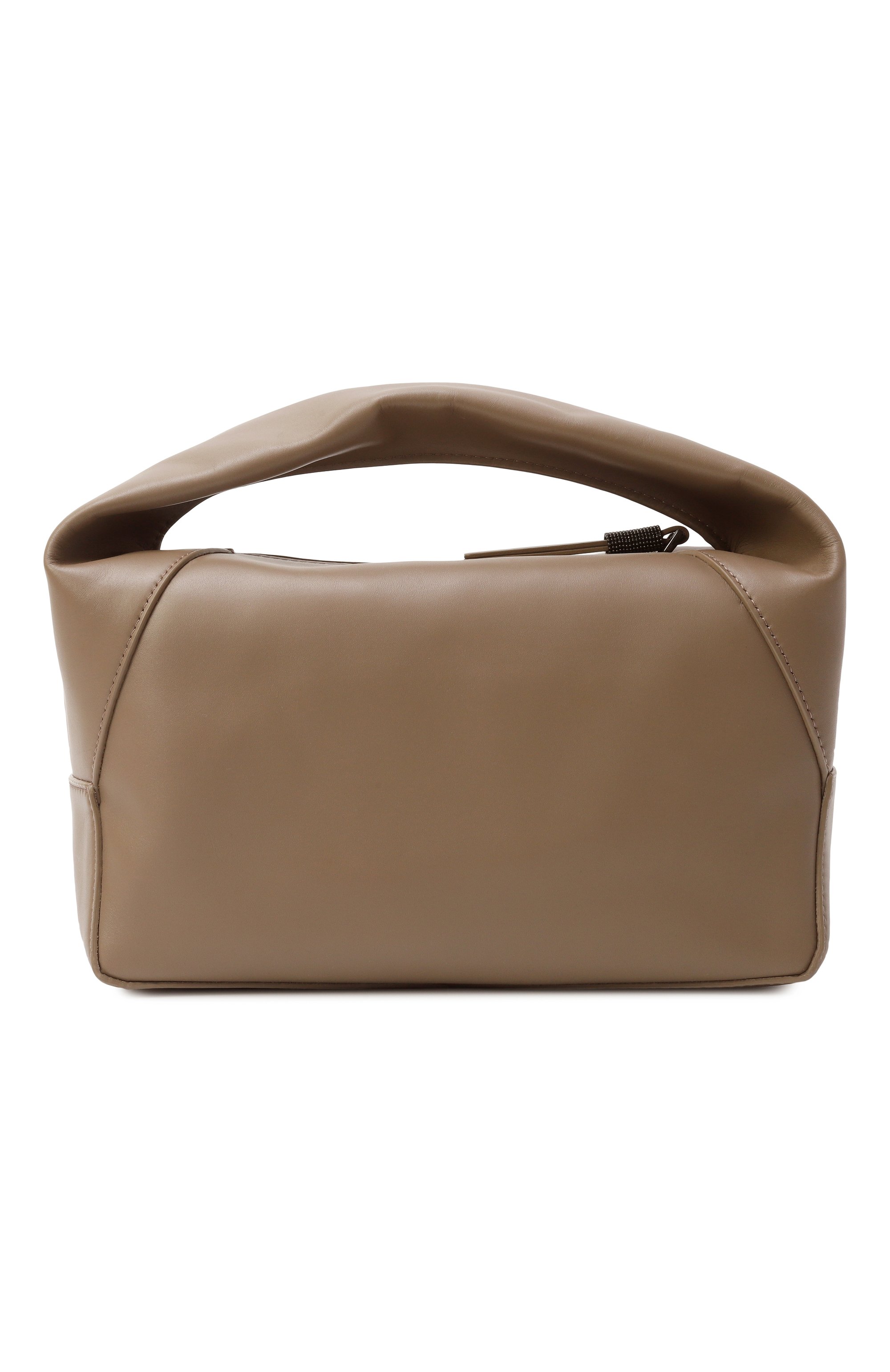 Сумка bc duo BRUNELLO CUCINELLI темно-бежевого цвета по цене 310000 руб., арт. MBHED2676, фото 6 Сумка bc duo BRUNELLO CUCINELLI, арт. MBHED2676, фото 6
