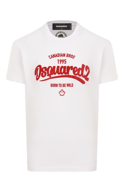 Женская хлопковая футболка DSQUARED2, арт. S75GD0488/D20035