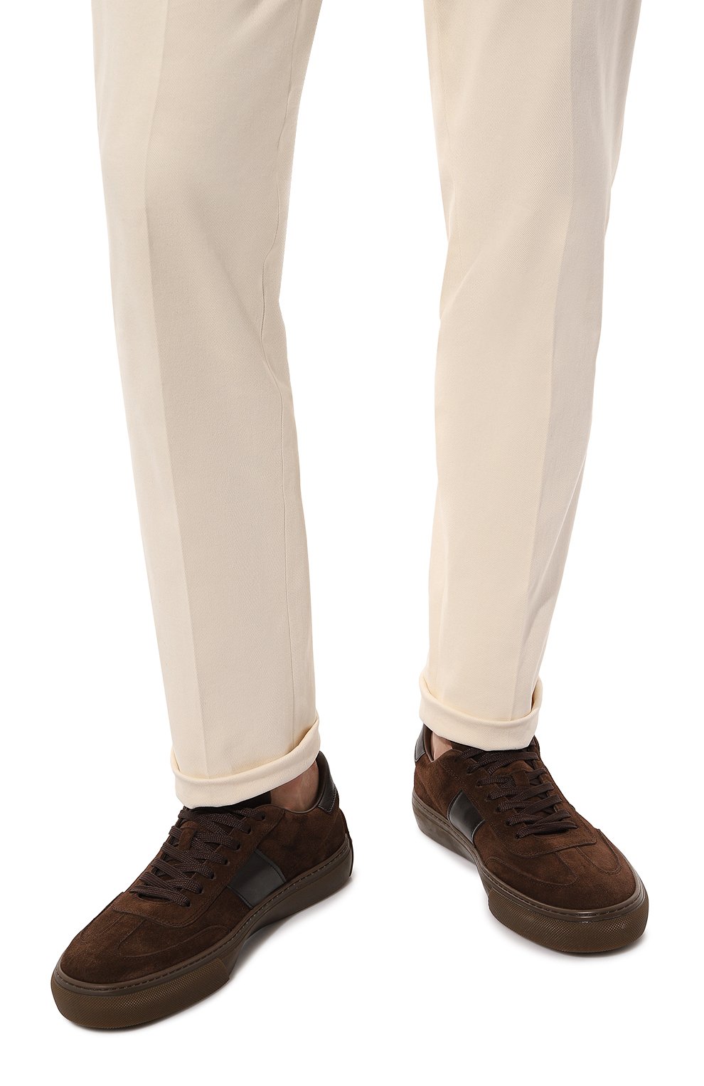 Замшевые кеды TOD’S, арт. XXM03E0GC50/MJH, фото 3