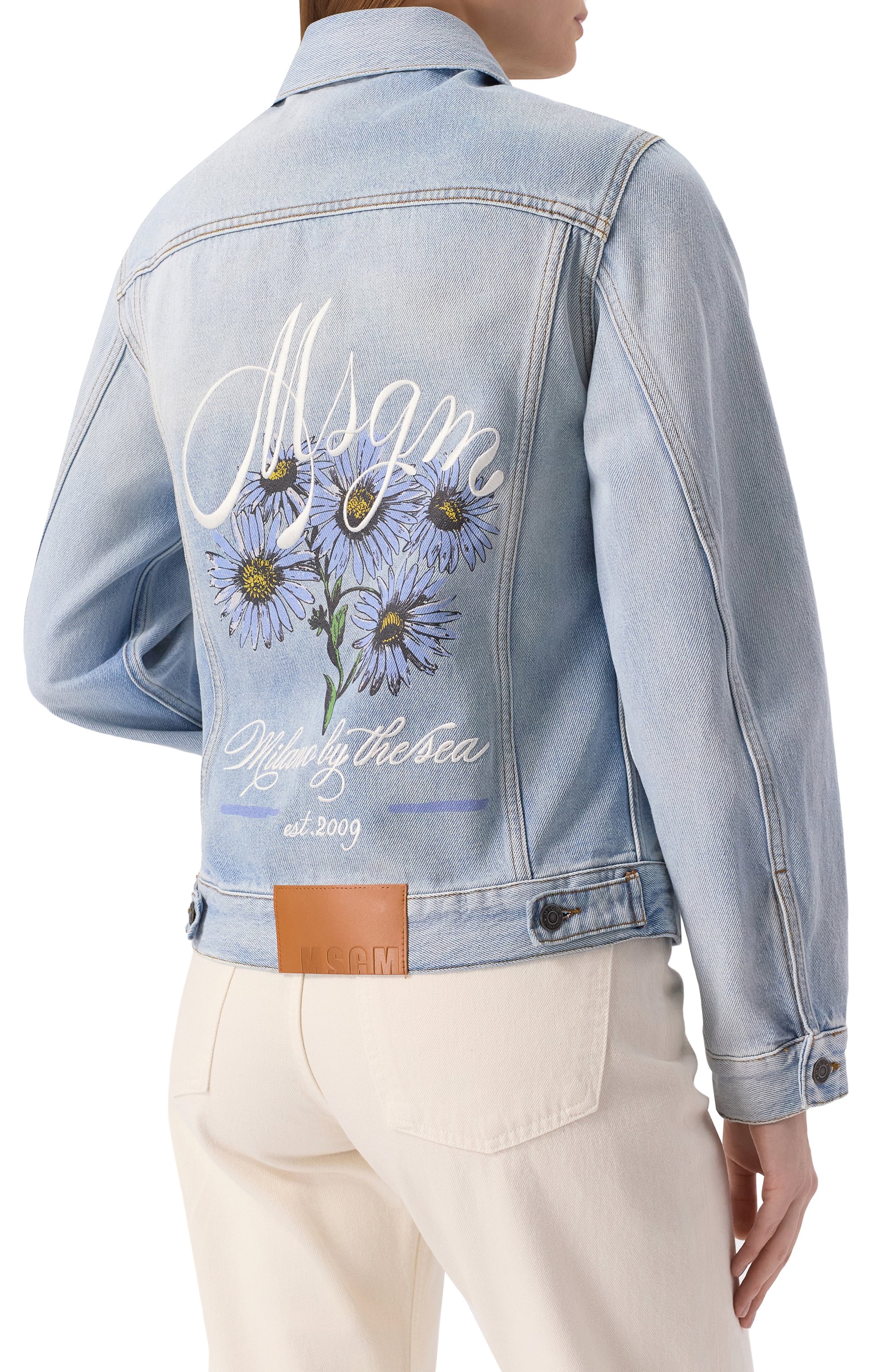 Джинсовая куртка MSGM, арт. 3841MDH231L/257271, фото 4