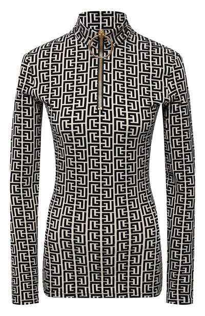 Женский пуловер из вискозы balmain x rossignol BALMAIN, арт. WF2AR150/J226