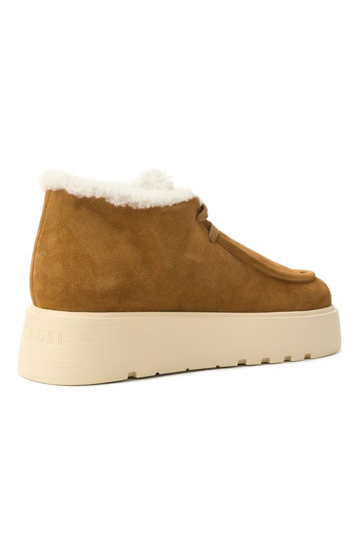 Замшевые ботинки Ale Casadei 2R525A0411/VEL0U Коричневый  2R525A0411/VEL0U Фото 5
