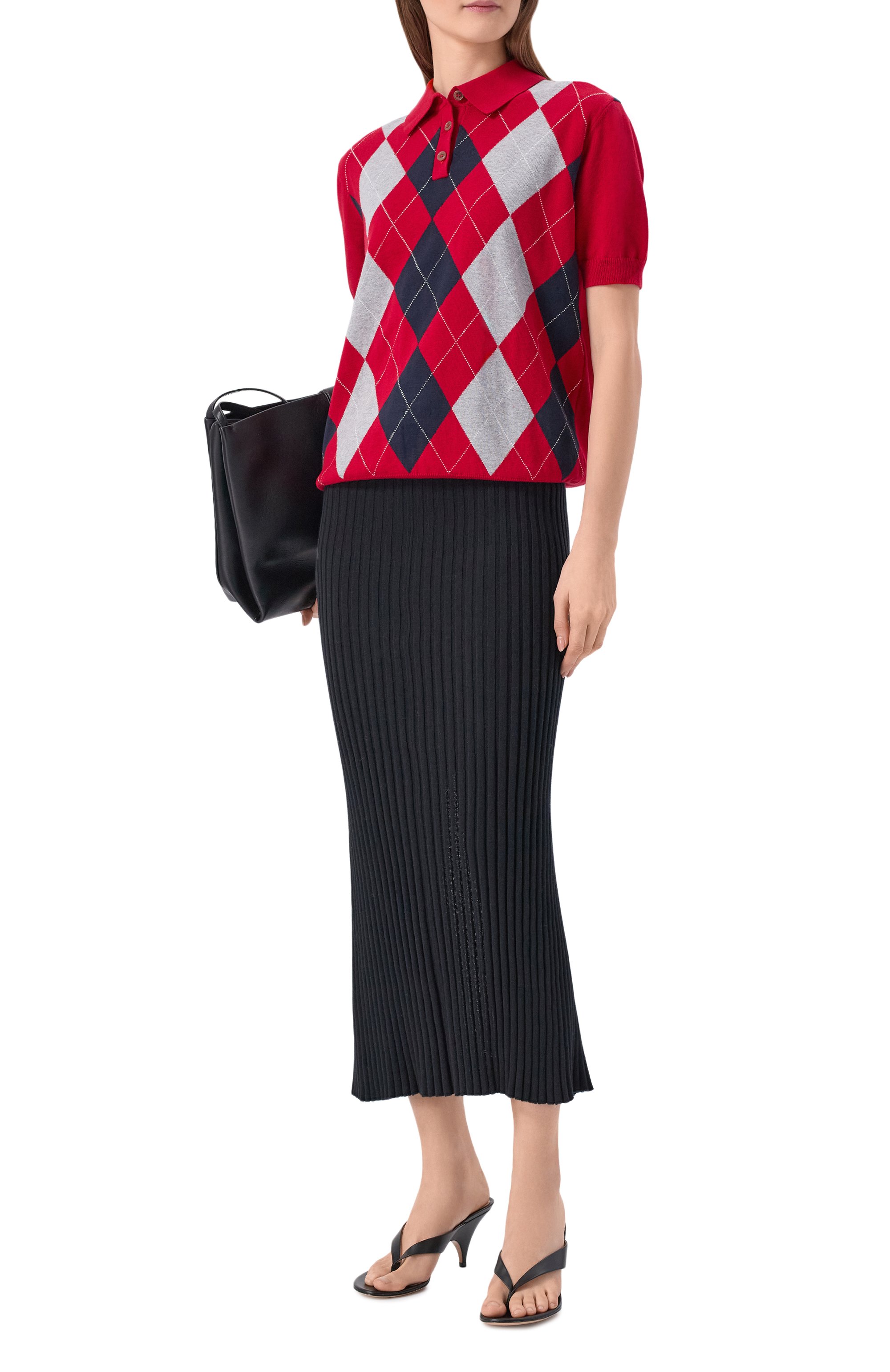 Юбка из хлопка и кашемира ADDICTED, арт. AD2695, фото 2