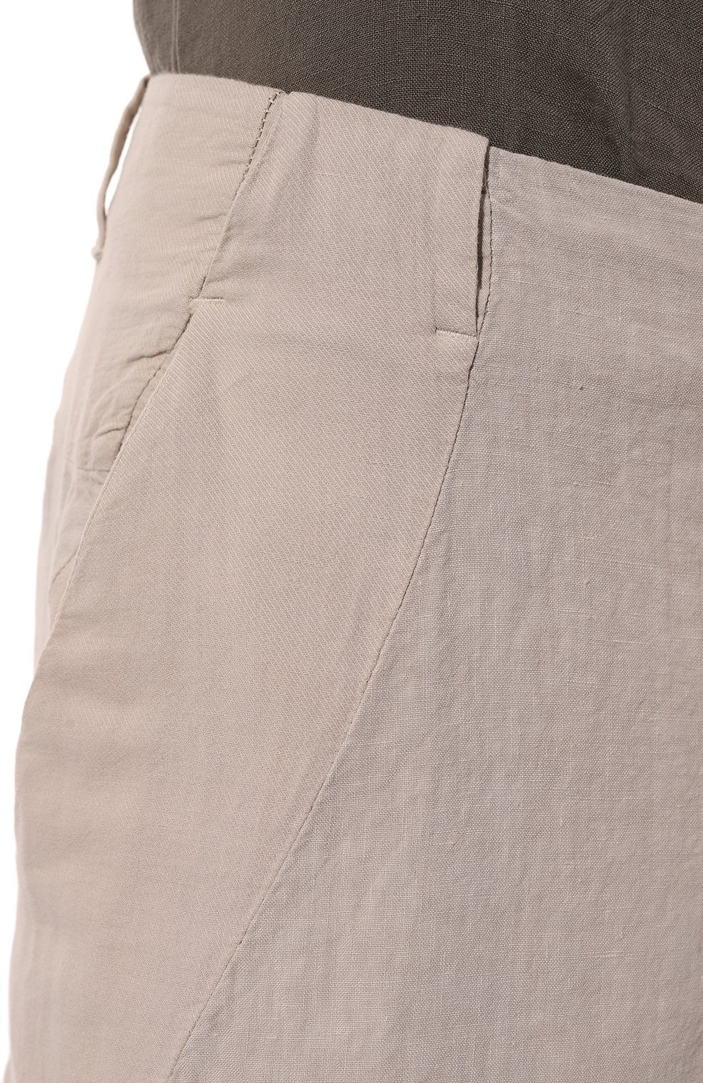 Брюки изо льна и хлопка TRANSIT, арт. CFUTRTD131, фото 5