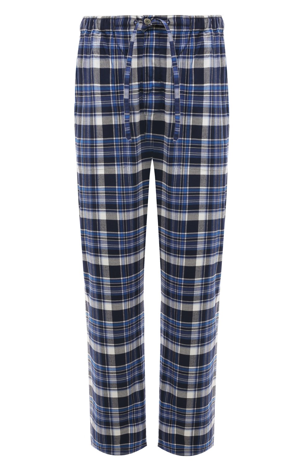 Хлопковые домашние брюки ROBERTO RICETTI синего цвета по цене 15450 руб., арт. PATASCA/B3108, фото 1 Хлопковые домашние брюки ROBERTO RICETTI, арт. PATASCA/B3108, фото 1