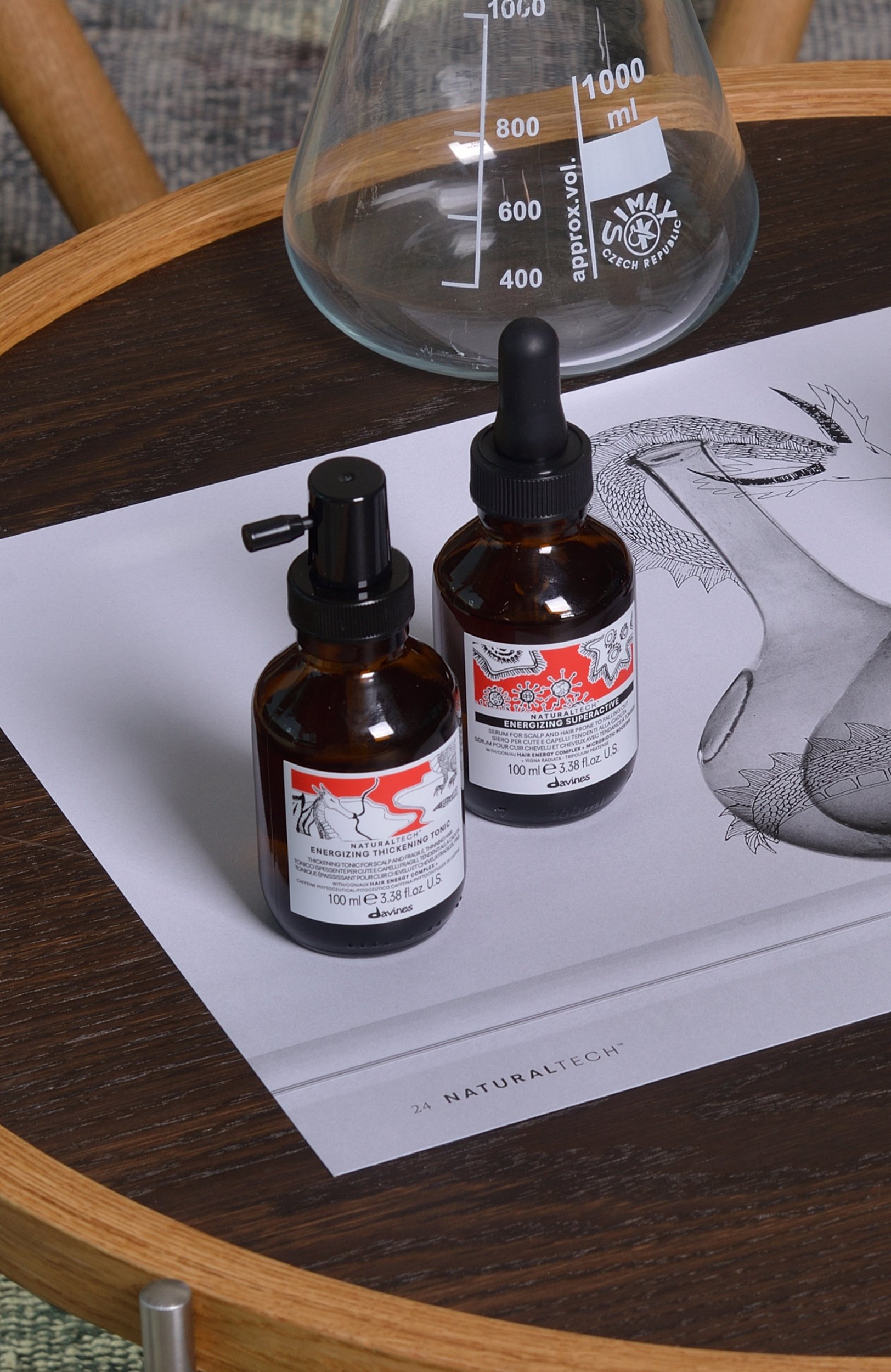 Энергетический утолщающий тоник naturaltech (100ml) DAVINES, арт. 71336, фото 3