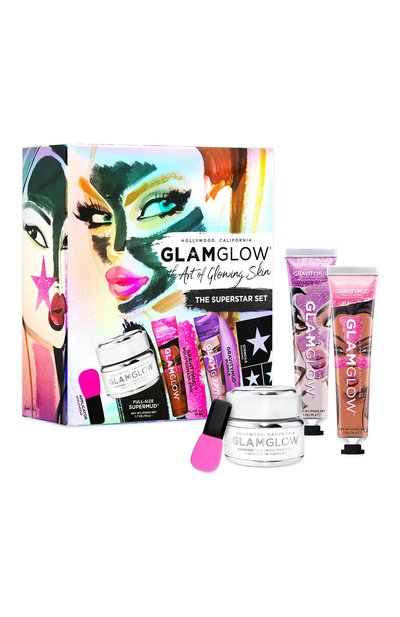 Набор supermud superstar set GLAMGLOW бесцветного цвета по цене 4130 руб., арт. 889809006921, фото 2 Набор supermud superstar set GLAMGLOW, арт. 889809006921, фото 2