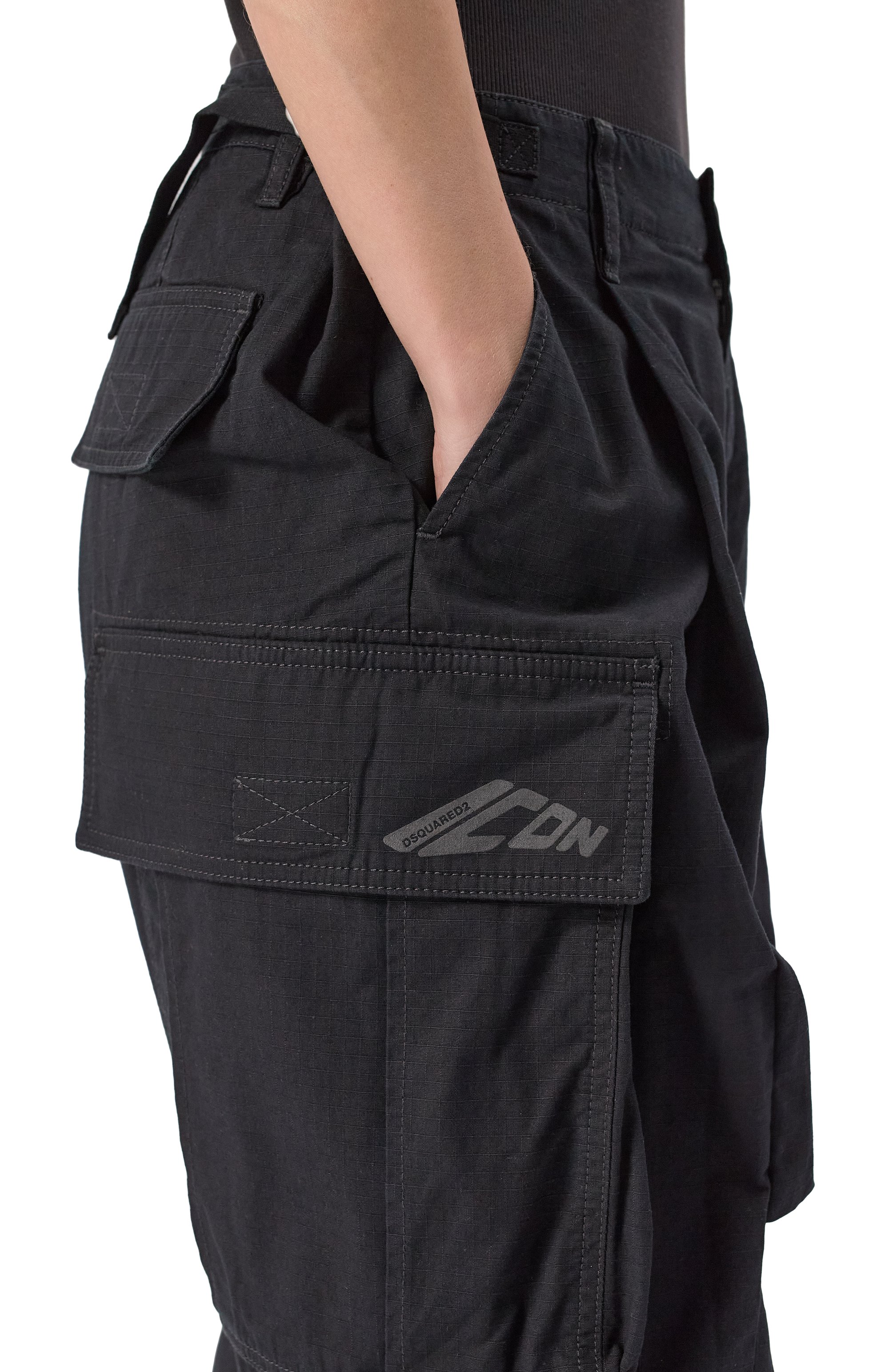 Хлопковые брюки-карго DSQUARED2, арт. S80KA0047/D35224, фото 5