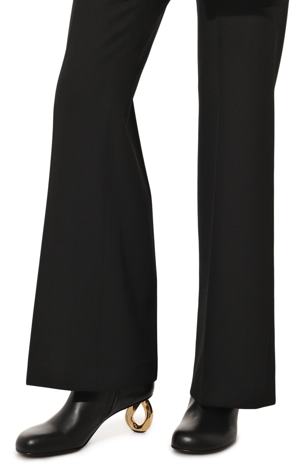 Кожаные ботильоны chain JW ANDERSON, арт. ANW39024A/16060, фото 3