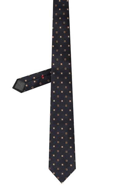 Шелковый галстук BRUNELLO CUCINELLI, арт. MM8910018, фото 3