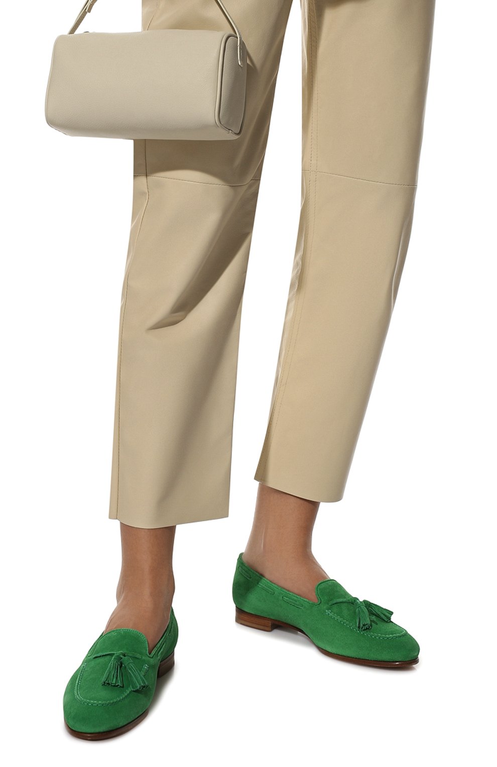 Замшевые лоферы RALPH LAUREN, арт. 800870589, фото 3