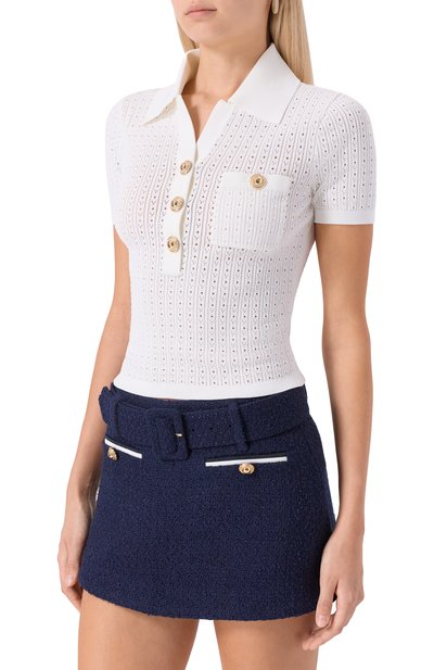 Поло SELF-PORTRAIT, арт. PF25095TW, фото 3