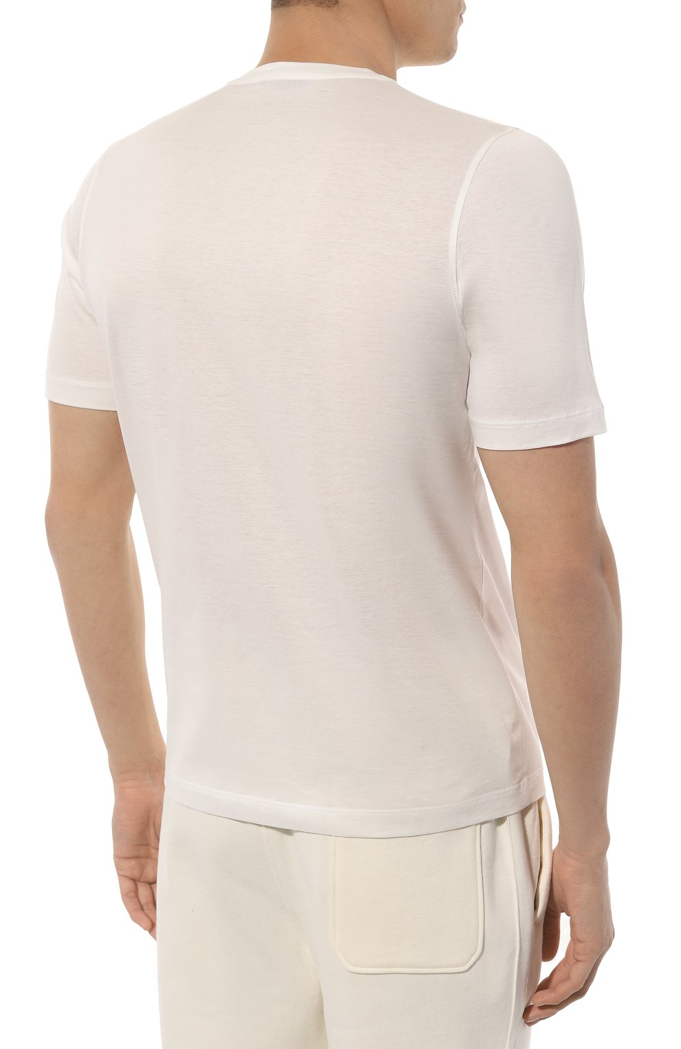 Хлопковая футболка ZILLI, арт. TSR001M0115VZLB00, фото 4