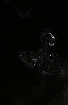 Женская шуба из меха норки VALENTINO черного цвета, арт. SF3FA7361BF | Фото 5 (Материал внешний: Натуральный мех; Материал подклада: Шелк; Длина (верхняя одежда): До середины бедра; Рукава: Длинные; Стили: Классический; Материал сплава: Проставлено; Драгоценные камни: Проставлено; Нос: Не проставлено; Кросс-КТ: Куртка)